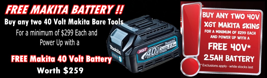 Makita Free 40v Battery