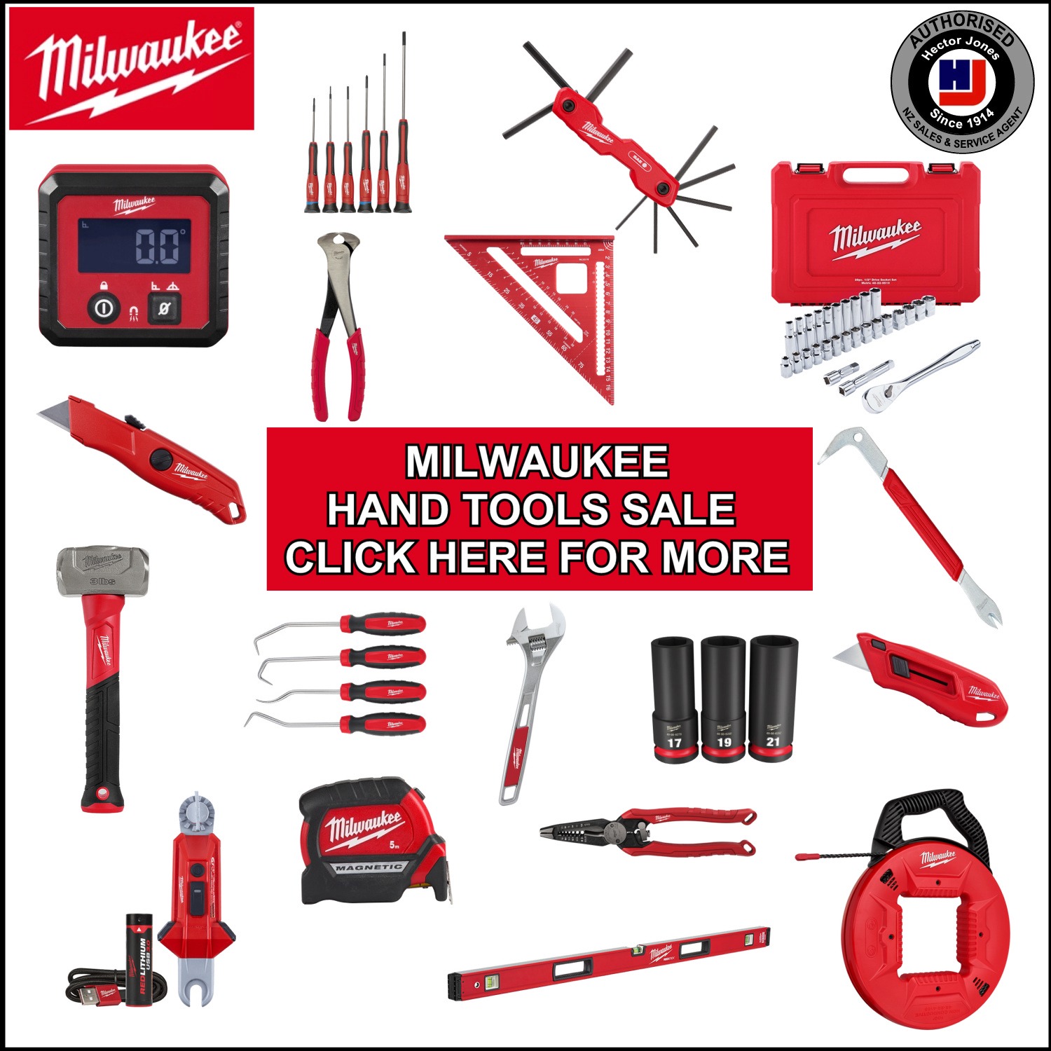 Milwaukee Hand Tools Click Here For More