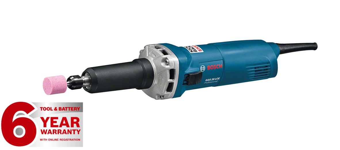 Grinding Polishing Bosch Ggs 28 Lce Straight Grinder 650 Watt