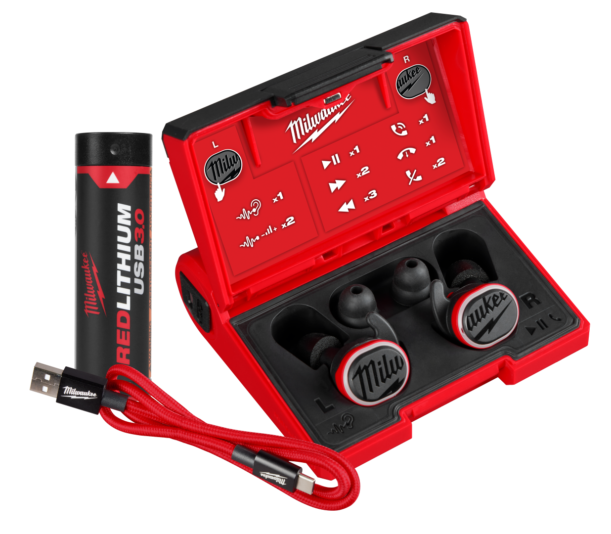 Milwaukee redlithium usb battery & charger kit new arrivals