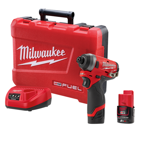 M12 Fastening Milwaukee Fuel Hex Impact Driver Kit