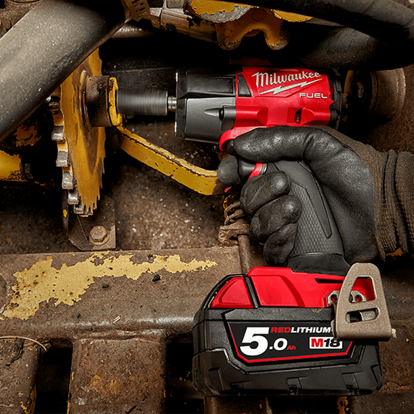 Milwaukee M18 18v Brushless Fuel Mid Torque Friction Ring Impact Wrench Bare Tool