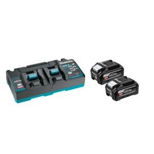 Makita XGT 40Vmax High Output Battery and Charger Starter Pack (4.0Ah)