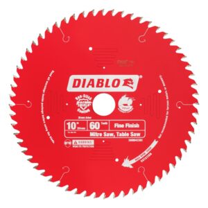 Diablo 10 in. / 254mm 60T Fine Finish Saw Blade