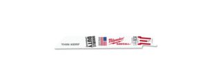 Milwaukee 150mm 24 TPI Thin Kerf Sawzall™ Blades (5 Pk)