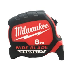 Milwaukee 8m MAGNETIC WIDE BLADE TAPE MEASURE
