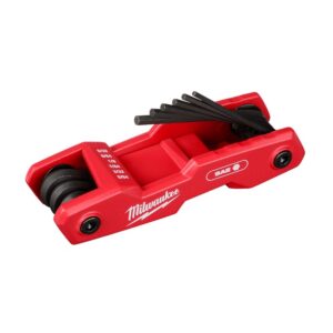 Milwaukee 9pc SAE Folding Hex Key Set