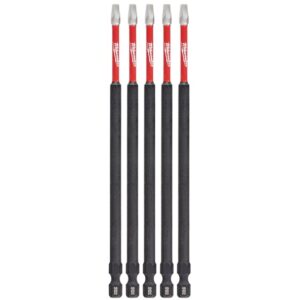 Shockwave™ Power Bit Square Recess #2 150mm (6") 5pk