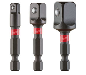 Milwaukee Shockwave Socket Adapters (3 Piece)