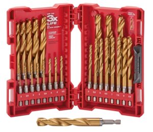 Milwaukee Shockwave Red Helix Titanium 25 Pc Kit