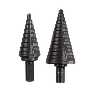 Milwaukee Cobalt Alcrn Step Drill Bit Set
