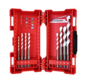 Milwaukee Multi-Material Drill Bit Set 8pc