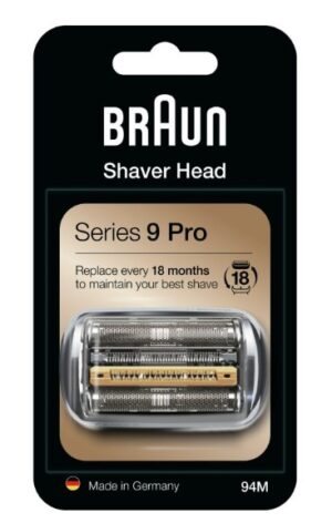 Braun 94M Series 9 Cassette replacement head silver