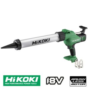 Hikoki 18V 600ml 3000N Caulking Gun Bare Tool (Includes 300ml holder)