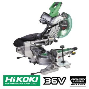 Hikoki 36V Brushless 255mm Compound Mitre Saw (Bare Tool)