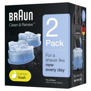 Braun Clean and Charge Refills - 2 Pack