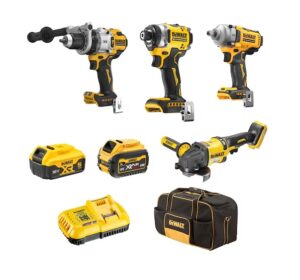 DeWalt DCZ407P1T1-XE 18V XR Brushless 4 Piece Kit
