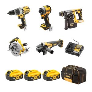 DeWalt DCZ501P3-XE 18V XR Brushless 5 Piece Kit