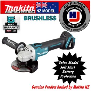 Makita 18V Brushless 125mm Angle Grinder (Bare Tool)