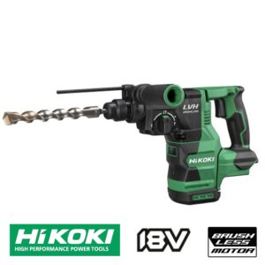 Hikoki 18V Brushless 26mm SDS+ Rotary Hammer Bare Tool
