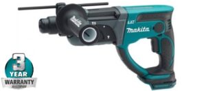 Makita 18V Cordless 3 Mode 20mm SDS Plus Rotary Hammer Drill (Bare Tool)