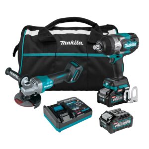 Makita XGT 40Vmax Brushless 2-Piece Combo (4.0Ah) Kit