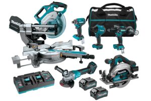 Makita XGT 40Vmax Brushless 6-Pc. Combo (4.0Ah) Kit