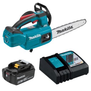 Makita 18V 25cm 10" Top Handle Chainsaw 5Ah Kit