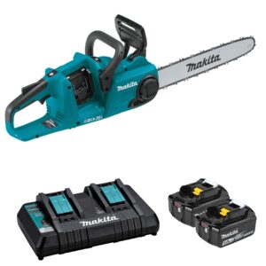 Makita 18Vx2 (36V) 40cm 16'' Chainsaw 5ah Kit