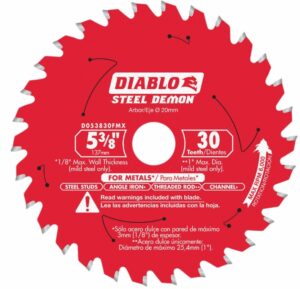 Diablo - Steel Demon 5 3/8 in. / 136mm 30T Ferrous Metals STEEL DEMON Saw Blade