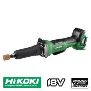 Hikoki 18V Brushless 6mm Die Grinder w/- Paddle Switch Bare Tool