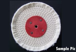 White Stitched Mop 150mm x 2 Section