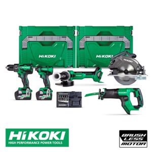 Hikoki 36V/18V Multi Volt Brushless 5-Tool Kit
