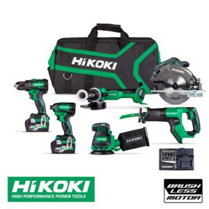 Hikoki 36V/18V Multi Volt Brushless 6-Tool Kit