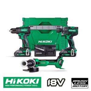 Hikoki 18V Brushless 3-Tool Kit
