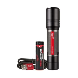 Milwaukee Redlithium™ USB Rechargeable Slide Focus Flashlight Kit