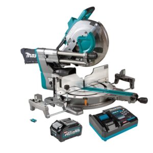 Makita 40V 305mm Slide Compound Mitre Saw 4Ah Kit