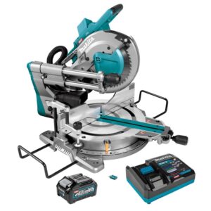 Makita 40V 260mm Slide Compound Mitre Saw 4Ah Kit