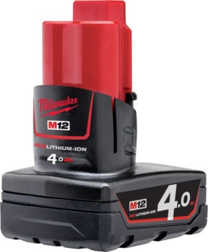 Milwaukee 12 Volt 4 Amp Red Lithium Ion Battery