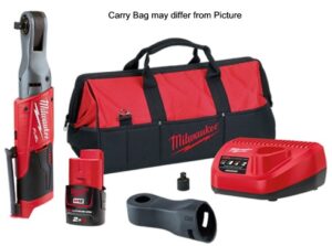 Milwaukee M12 Brushless Fuel 3/8 Ratchet Kit