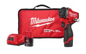 Milwaukee M12 FUEL 1/2" Stubby Impact Wrench with Friction Ring (Kit)