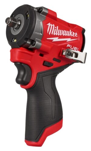 Milwaukee M12 FUEL 3/8'' Stubby Impact Wrench with Friction Ring (Baretool)