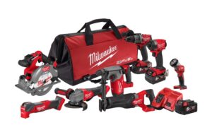 Milwaukee M18 FUEL 8 Piece Power Pack (8A4)