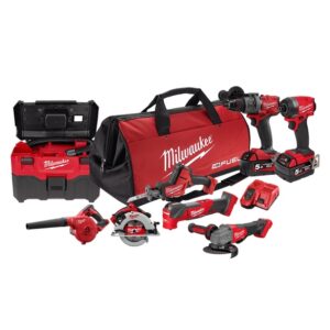 Milwaukee M18 Fuel 8 Piece Power Pack 8B3