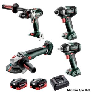 Metabo 18v Custom 4pc Kit