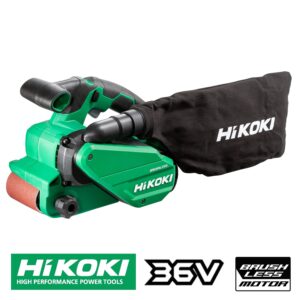 Hikoki 36V Brushless 76mm Belt Sander Bare Tool