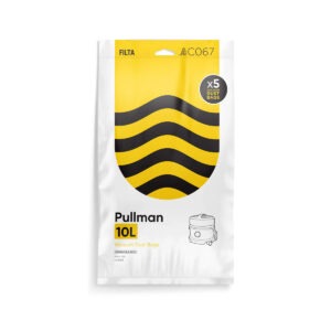 FILTA PULLMAN 10LT SMS MULTI LAYERED VACUUM CLEANER BAGS 5 PACK (C067)