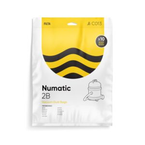 20090 FILTA NUMATIC NVM 2B VACUUM BAGS PK 10