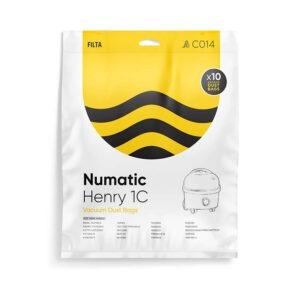 Filta Numatic 1C Microfibre Vacuum Cleaner Bags 10 Pack (C014)