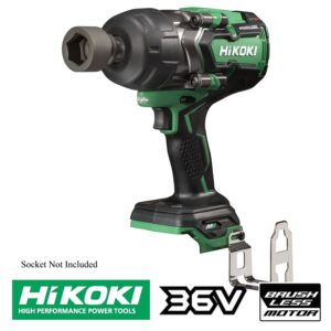 Hikoki 36V Brushless 1400Nm 1/2" Impact Wrench Bare Tool